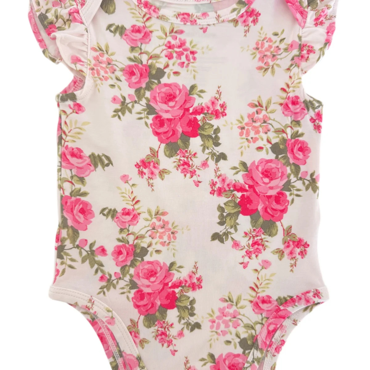 Ruffle Sleeve Bodysuit, Country Daydream | SpearmintLOVE