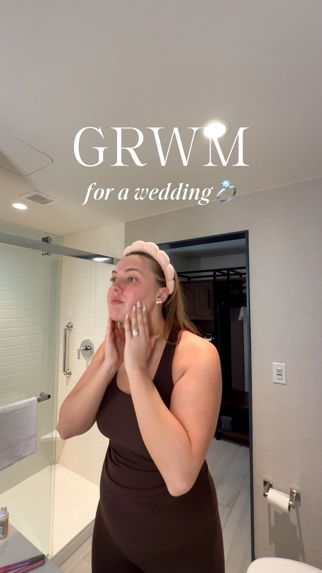 GRWM for a wedding 🤍💍 my go-to glam! 

#grwm #weddingguestdress #glammakeup #weddingguest #dallasinfluencer 

#LTKBeauty #LTKgrwm #LTKWedding