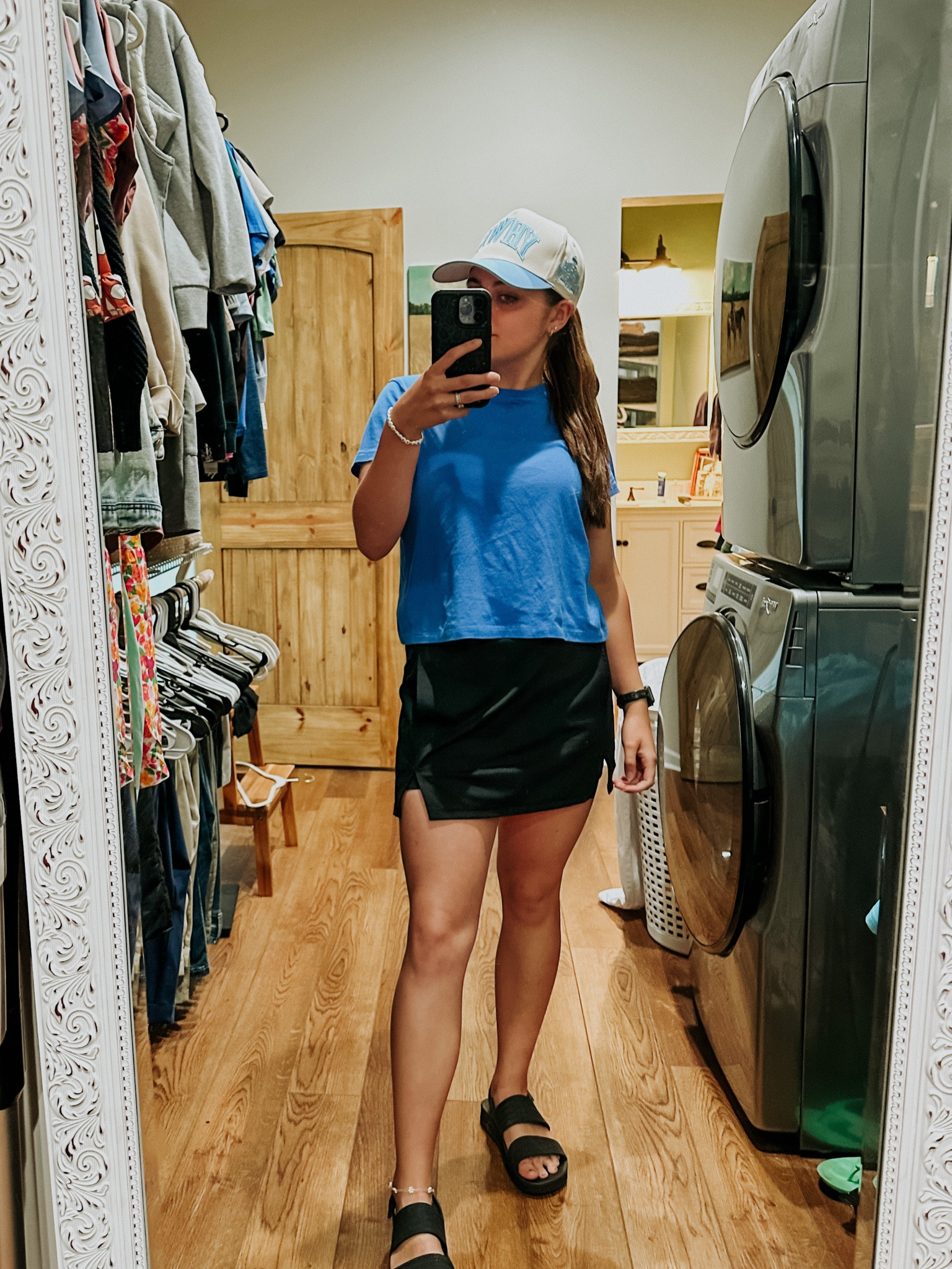 Target fit 💙
Medium shirt 
Medium skirt
Shoes are TTSS

#LTKfindsunder50 #LTKfindsunder100 #LTKfitness
