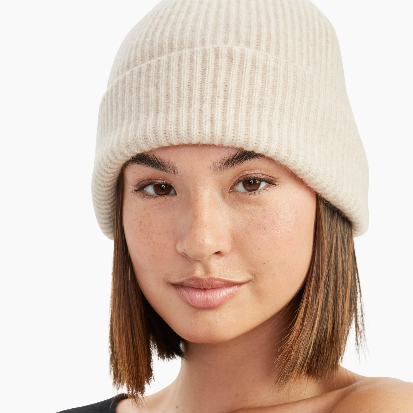 Signature Ribbed Cashmere Beanie | NAADAM