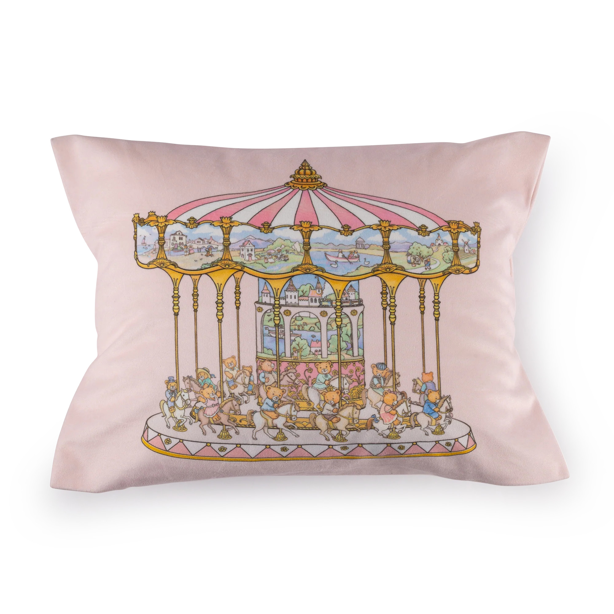 Teddy's Merry Go Cushion Sugary Pink | Lil Teddy (US)