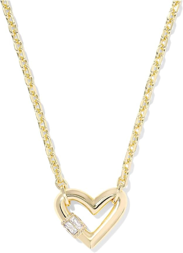 Kendra Scott, Women's, Emery Heart Short Pendant Necklace | Amazon (US)