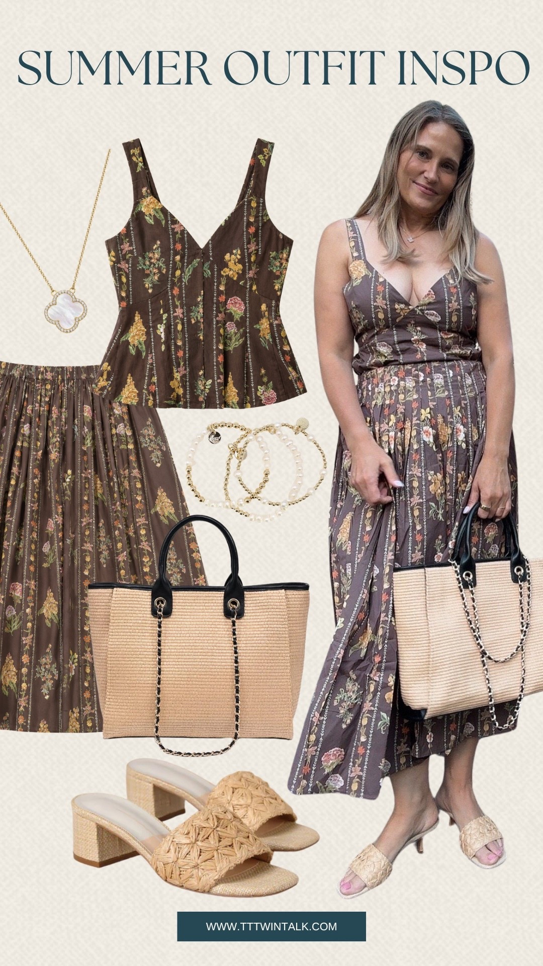 Summer outfit inspo from us! This two piece set is one I’ve been reaching for recently! I love the pattern and it’s perfect for the summer heat!

#LTKootd #LTKgrwm #LTKdayinmylife