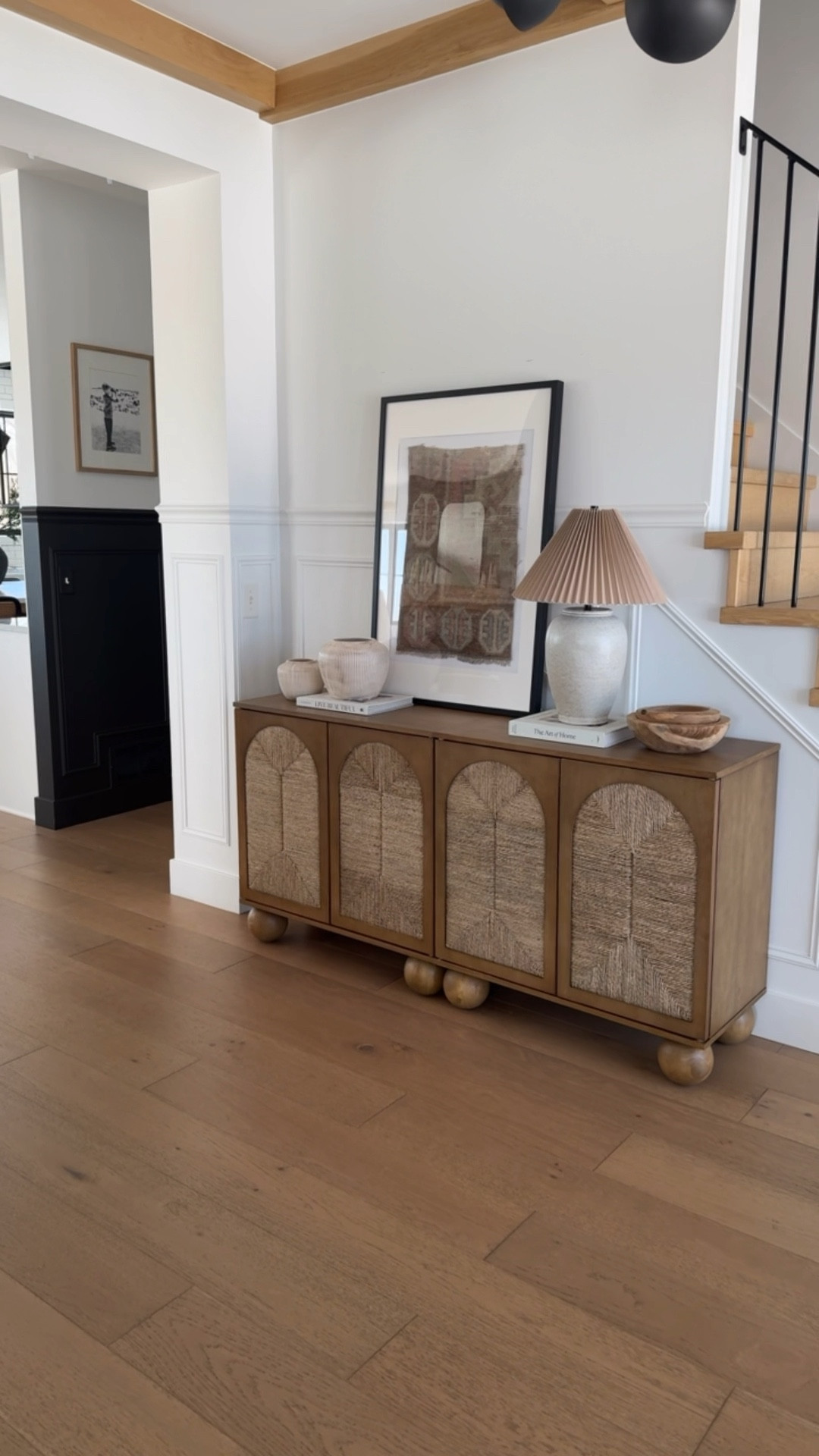 Stunning NEW seagrass arched cabinet!!✨