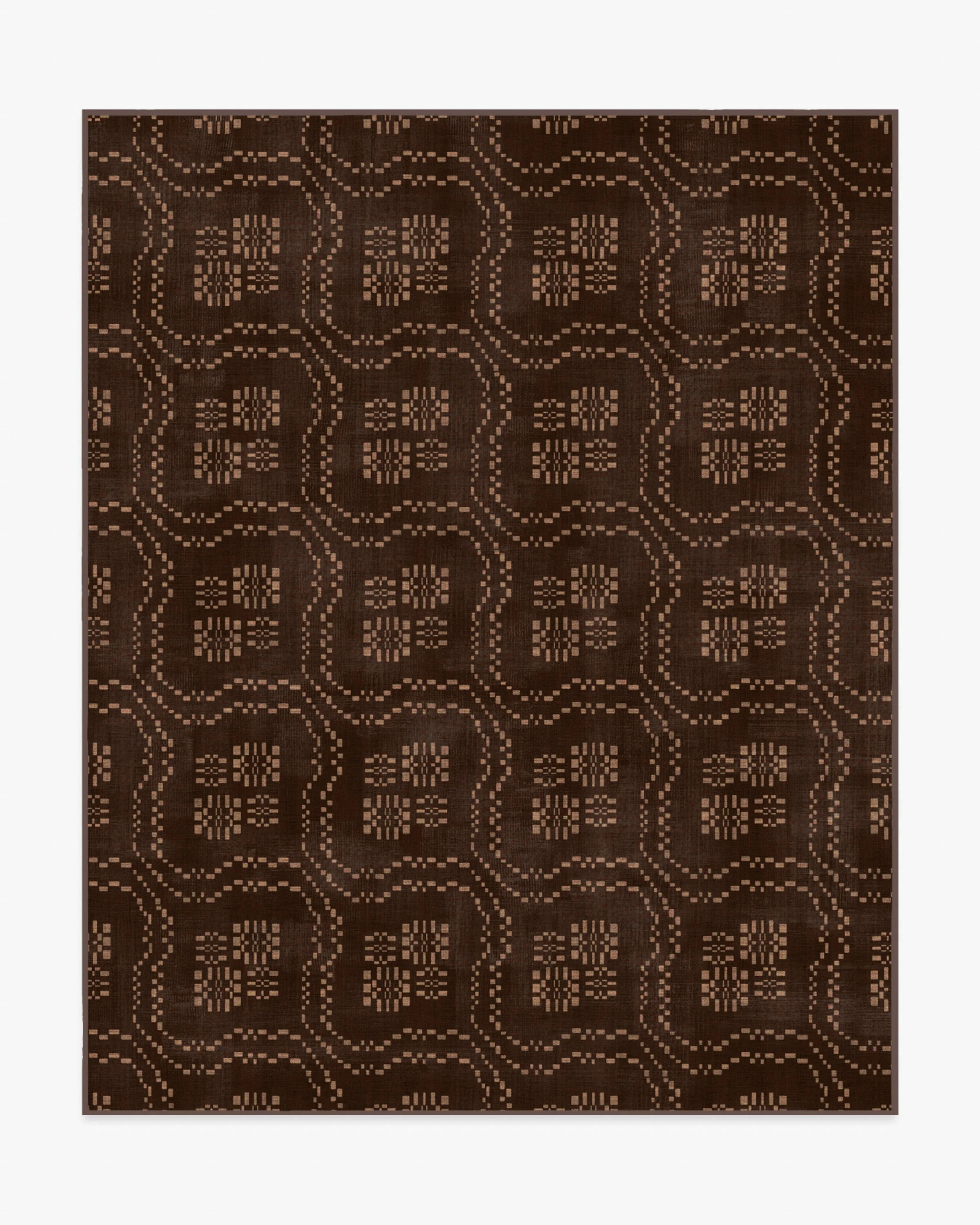 Arlen Slate Brown Rug | Ruggable