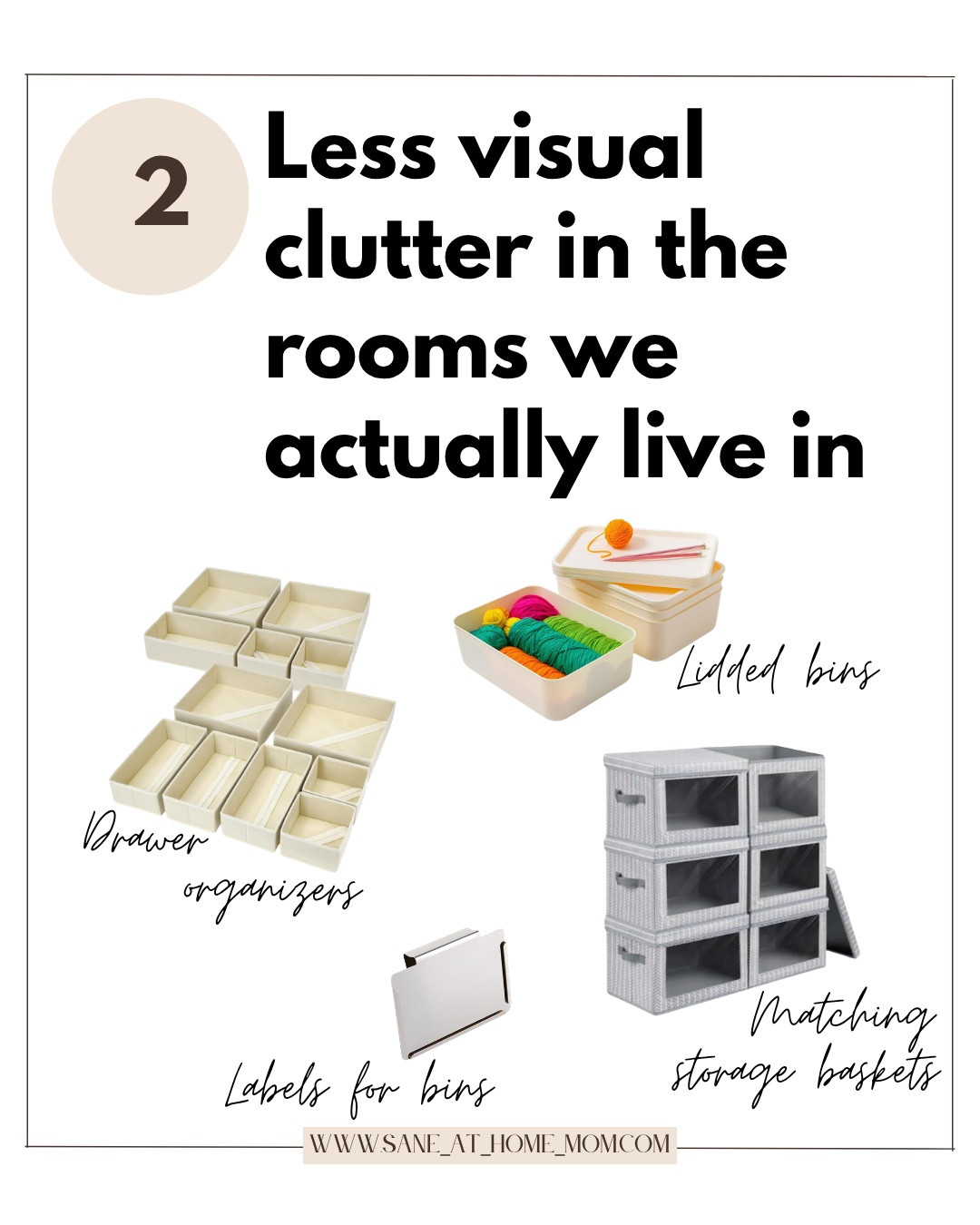 Less visual clutter. More breathing room. 🤍

One of the little things that makes our home feel more peaceful is simply having less to look at in the rooms we actually live in.

Not a perfectly minimal home. Not getting rid of everything the kids love.

Just giving everyday things a home, using simple storage solutions, and keeping the visual clutter under control so our family spaces feel calmer and easier to live in.

A few drawer organizers, labeled bins, and matching storage baskets can make such a difference—especially when everything needs to be easy to put away at the end of a busy day.

Because a peaceful home isn't about perfection. It's about creating a home that works for the people who live in it. 🤍

I linked these home organization essentials and family-friendly storage finds on my LTK. If you're looking for simple ways to create a more organized, calm, and cozy home for your family, shop the finds through my LTK.

And come back tomorrow for **Part 3** of this series. ✨

#HomeOrganization #PeacefulHome #FamilyHome #CozyHome #SaneAtHomeMom #LTKcanada #LTKhome #LTKfamily