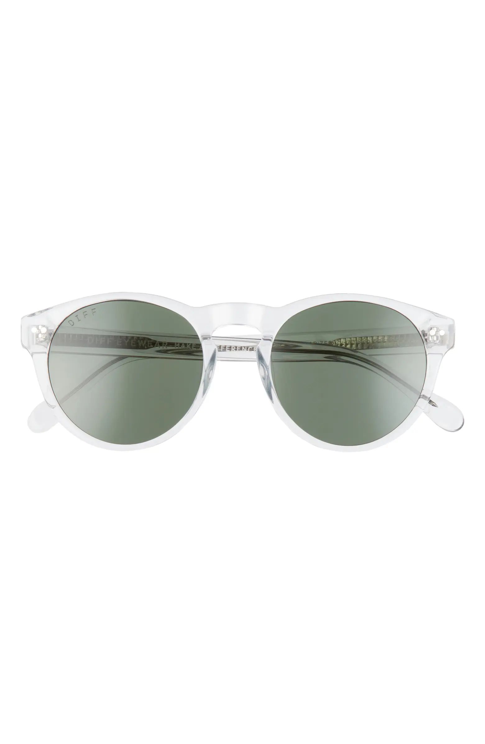 DIFF Cody 50mm Polarized Round Sunglasses | Nordstrom | Nordstrom