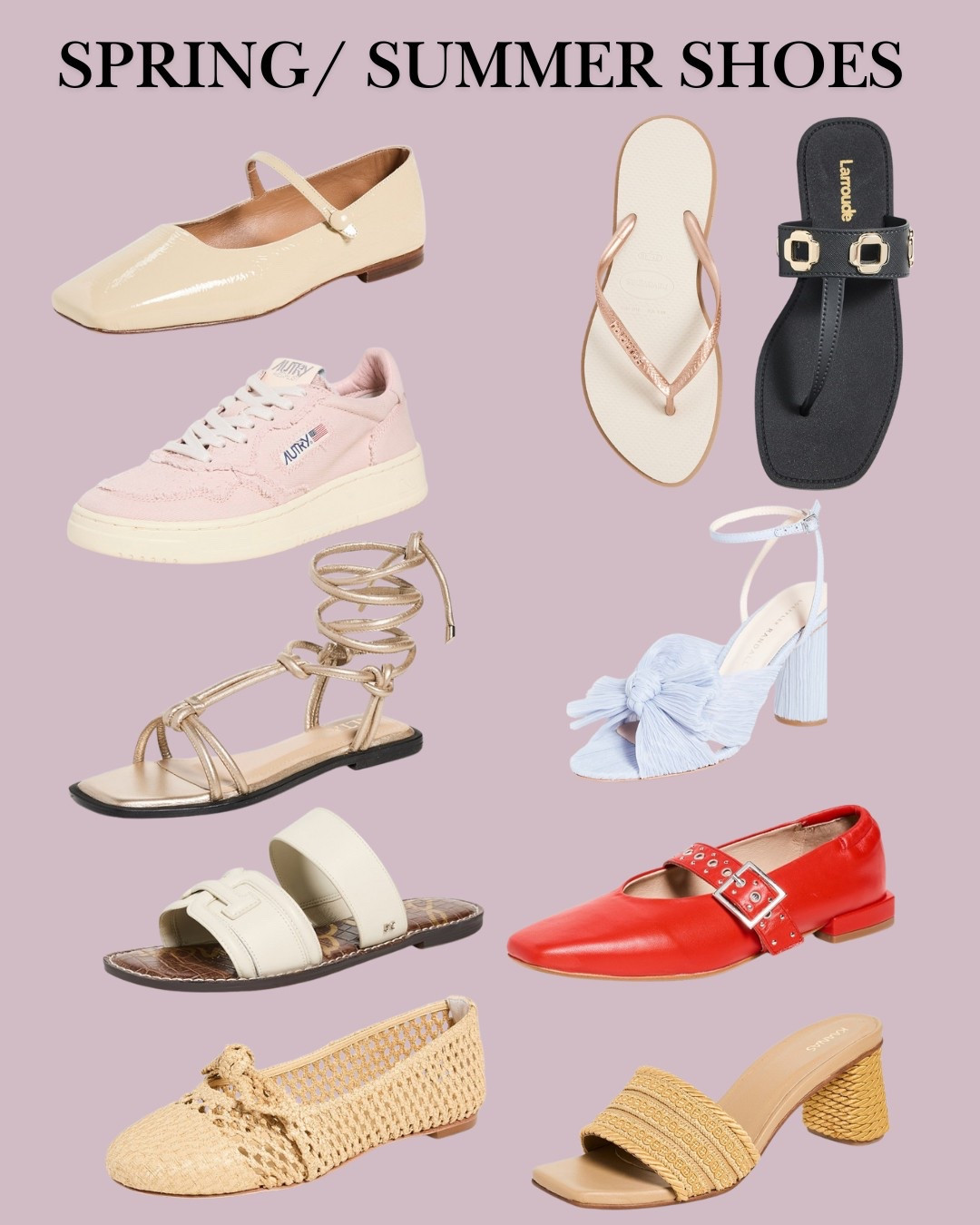 Sandals Summer Vacation Shoes Sale

Intentionally Blank
Forum Ballet Flats

ALTA
Tinna Gold Sandals

KAANAS
Penn Texture Band Corded Heels

Mansur Gavriel
Square Toe Mary Jane Flats

See by Chloé
Glyn Flatform Espadrilles

Larroudé
Milan Jelly Sandals

Loeffler Randall
Camellia Pleated Bow Heel with Ankle Strap

Alexandre Birman
Clarita Raffia Ballerina Flats

Autry
Medalist Low Sneakers

Havaianas
Slim Point Flip Flops

Sam Edelman
Gabi Slides

#LTKShoeCrush #LTKTravel #LTKSummerEdit