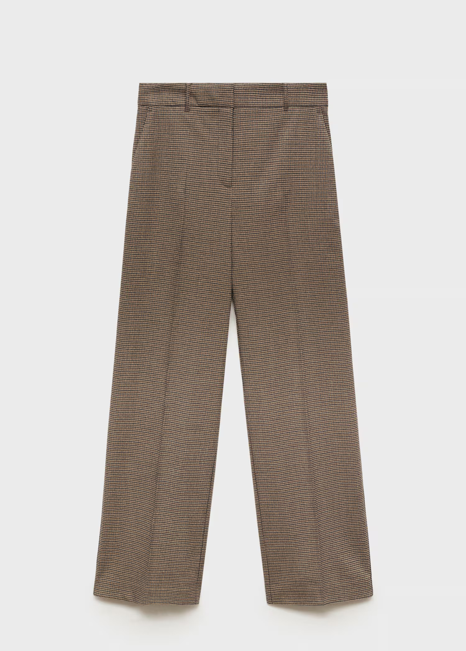 Mid-rise wide-leg trousers - Women | MANGO United Kingdom | MANGO (UK)