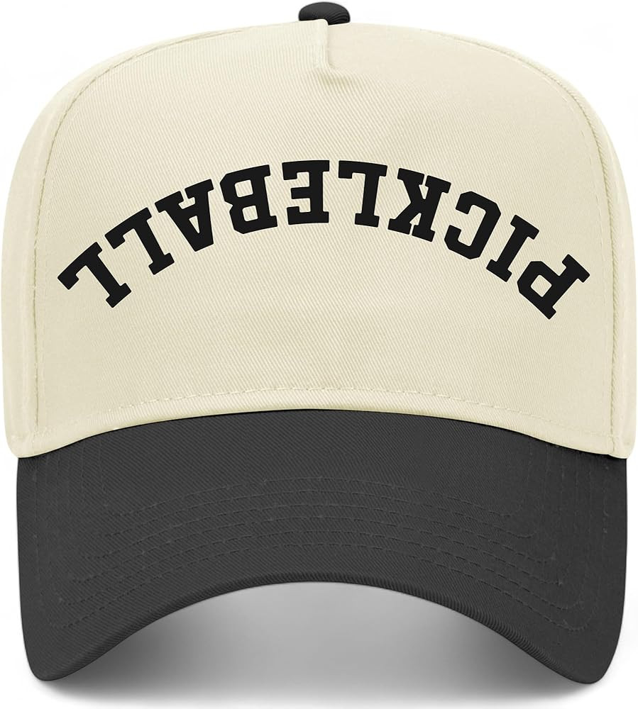 Pickleball Upside Down Reversed Vintage Trucker Hat | Pickle Ball | Premium Adjustable Snapback B... | Amazon (US)