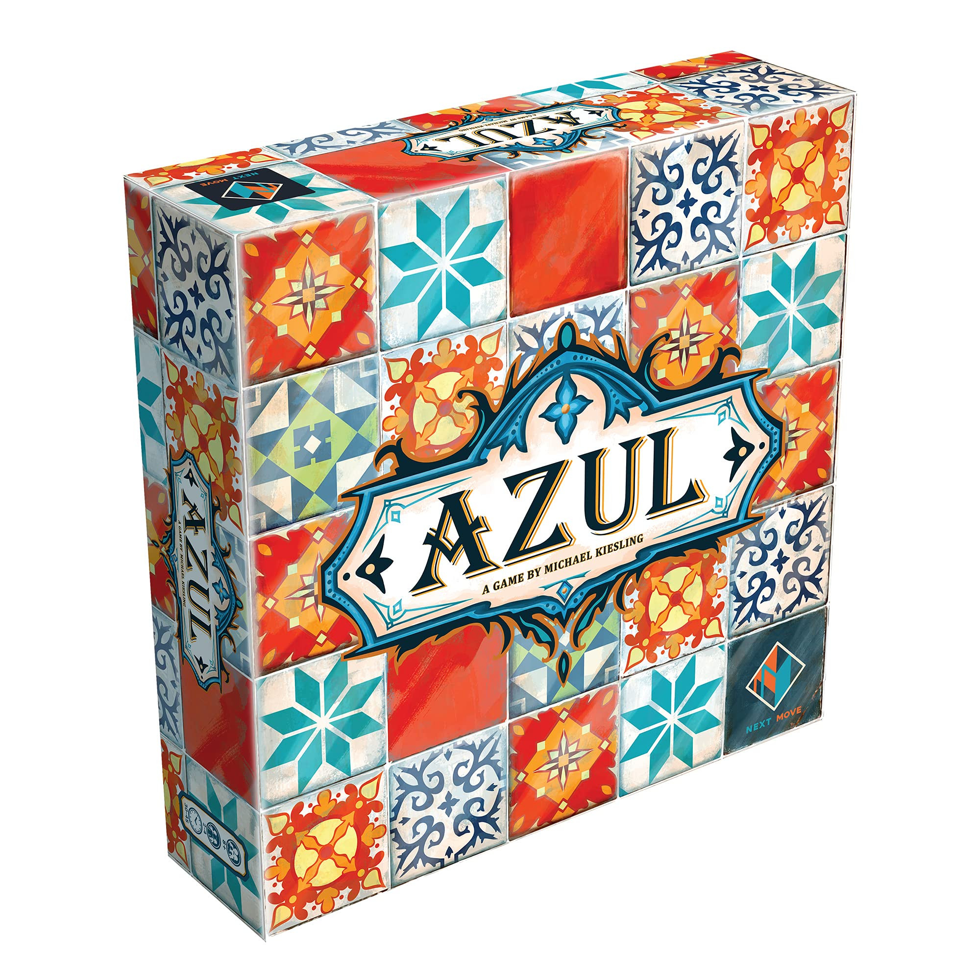 Azul Asmodee Azul Board Game - Award-Winning Tile-Placement Strategy Game, Beautiful Mosaic Art, ... | Amazon (US)