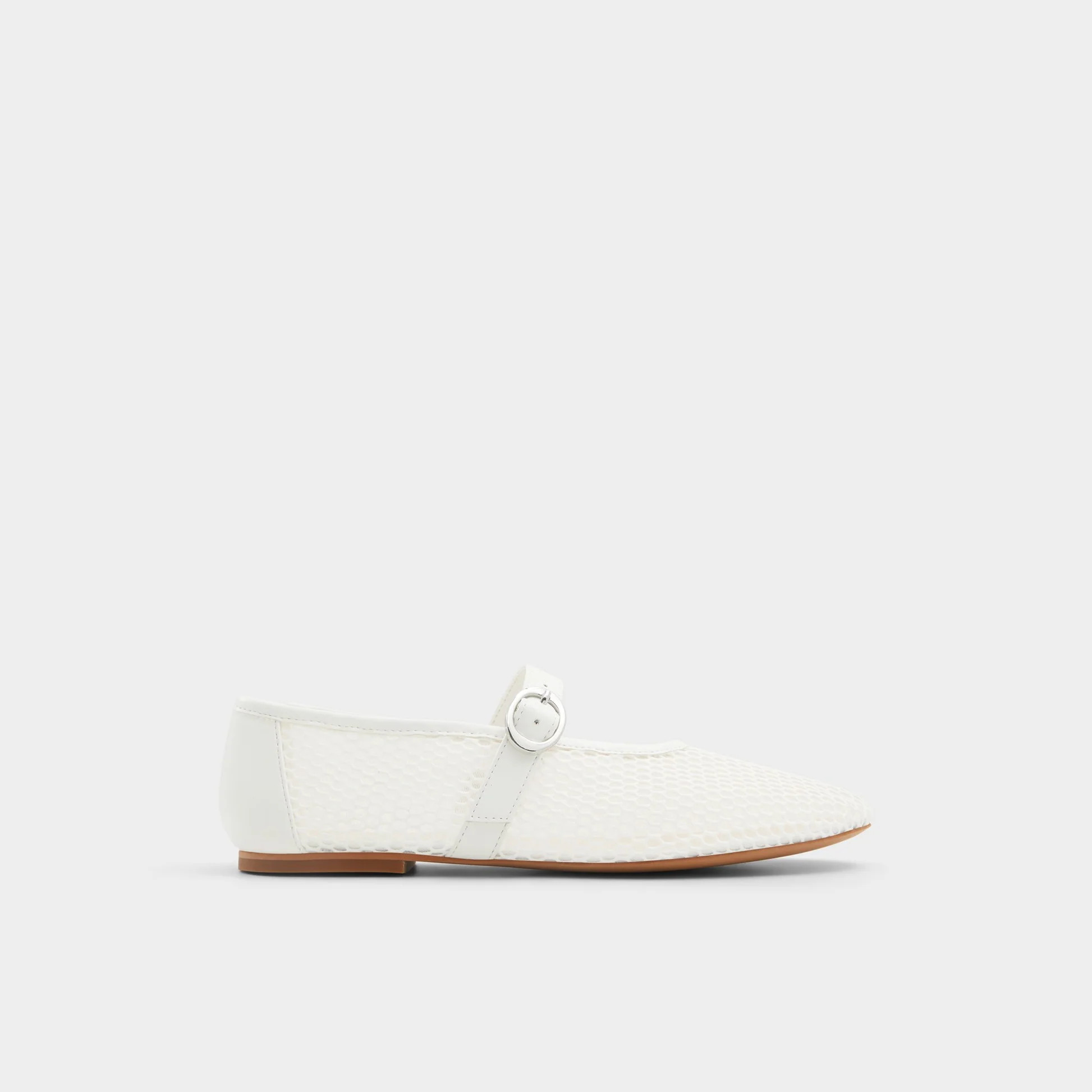 Quincey White Women's Ballet Flats | Aldo Shoes (US)