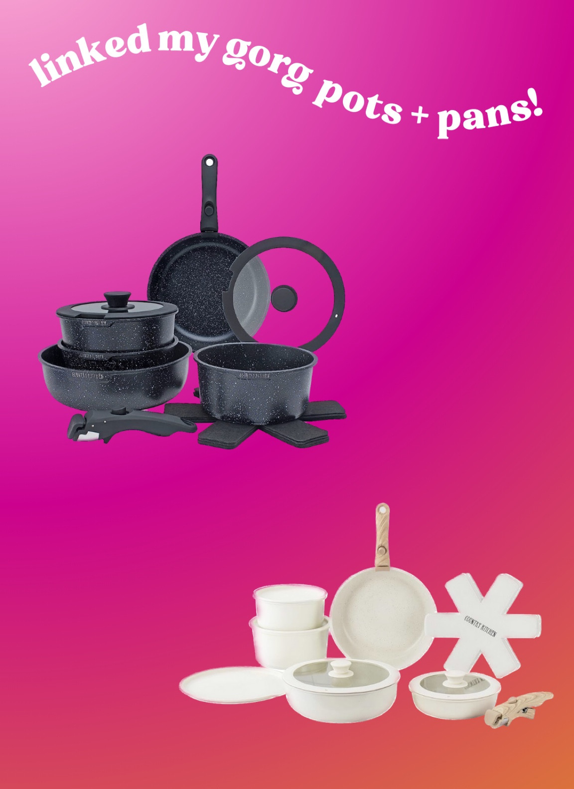 Country Kitchen 13 Piece Pots and … curated on LTK