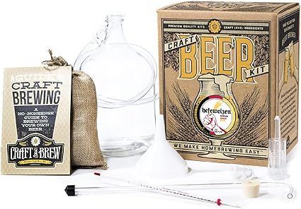 Craft A Brew - Hefeweizen - Beer Making Kit - Make Your Own Craft Beer - Complete Equipment and S... | Amazon (US)