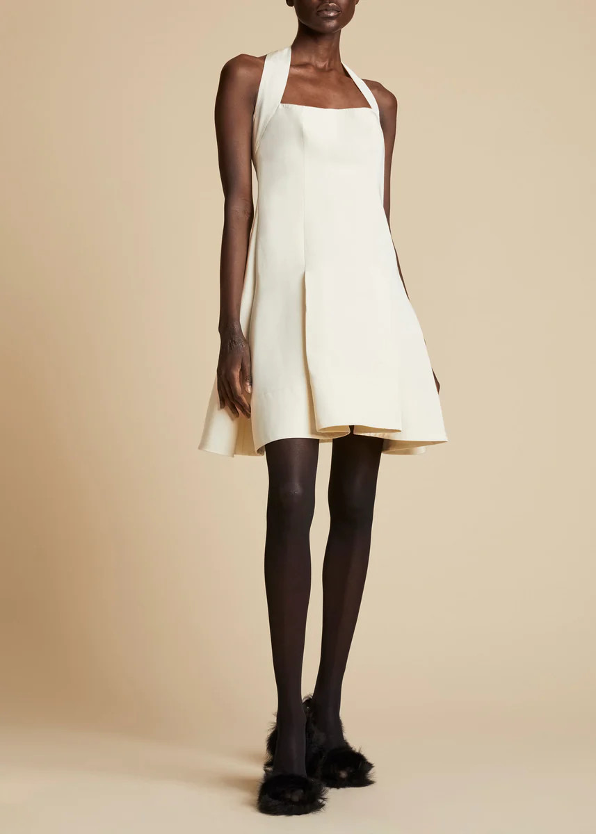 The Hila Dress in Cream | Khaite