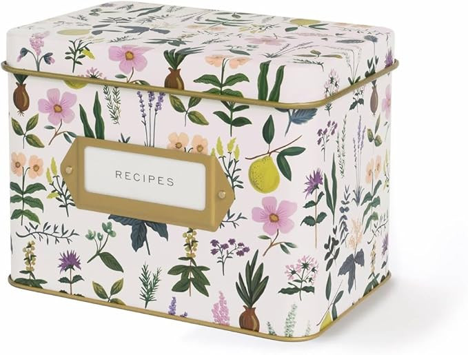 Rifle Paper Co. Recipe Box (Herb Garden) | Amazon (US)