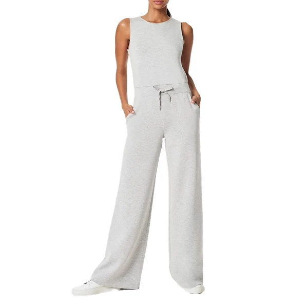 Women's Spanx AirEssentials Jumpsuit Medium Light Grey Heather | Scheels