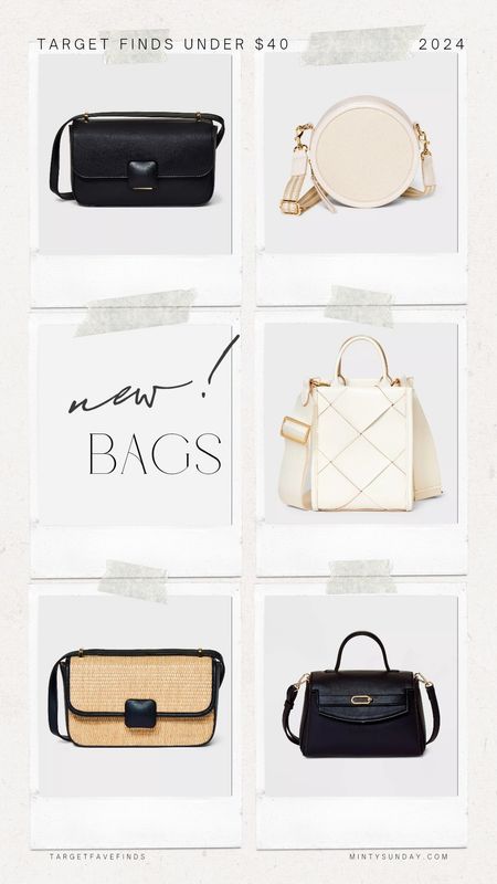 Target finds 2024 handbags, mini, look for less, spring, summer, target style, targetfavefinds 

#LTKSeasonal #LTKfindsunder50 #LTKitbag