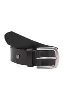 Ceinture en cuir noir | PULL and BEAR FR