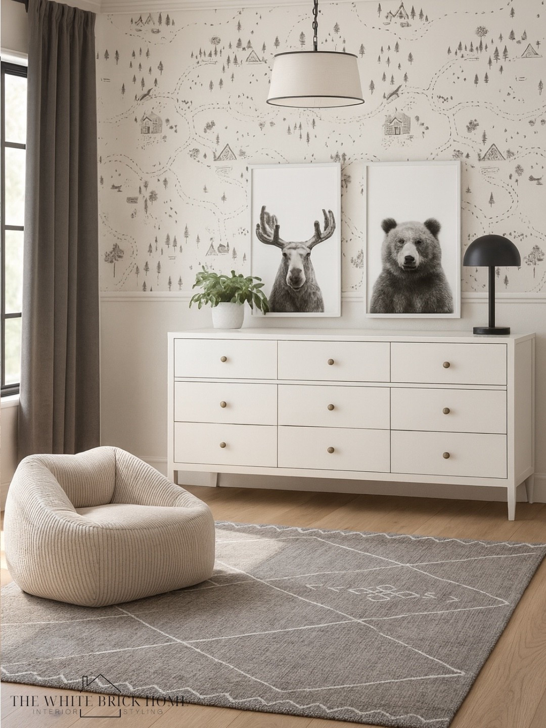 These wall art prints from Etsy combine cozy woodland charm with more modern elements like this beautiful dresser option. This space is both playful and refined. 

Kids room, kids bedroom, boys room, boys bedroom design, boys room decor, boys room finds, dresser, boys room wall art, boys room lamp, boys room wall art, boys room furniture, boys room chair, boys room rug, woodland bedroom, kids room modern, Etsy, crate and barrel, Wayfair 

#LTKKids #LTKFamily #LTKHome