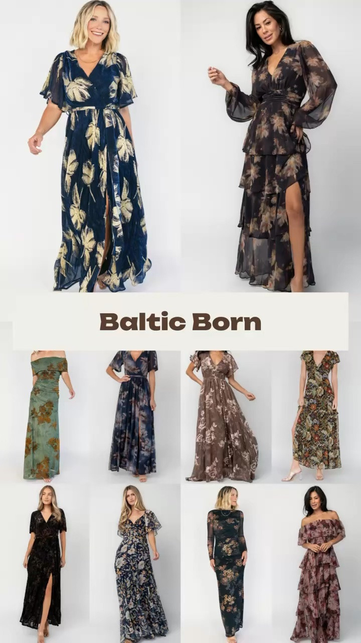 Affordable formal wedding guest dresses for a fall wedding. All at Baltic Born.

Fall dress. Fall wedding guest dress. Event dress. Event dresses. Wedding guest. Wedding guest dress. Formal gowns. Party dress. Formal wear. Wedding guest dress. Maid of honor dress. Black tie dresses. Special occasion dresses. Full length dresses. Formal dresses. Wedding guest dresses fall. Bridesmaids dress. Evening dresses.

#LTKWedding #LTKSeasonal