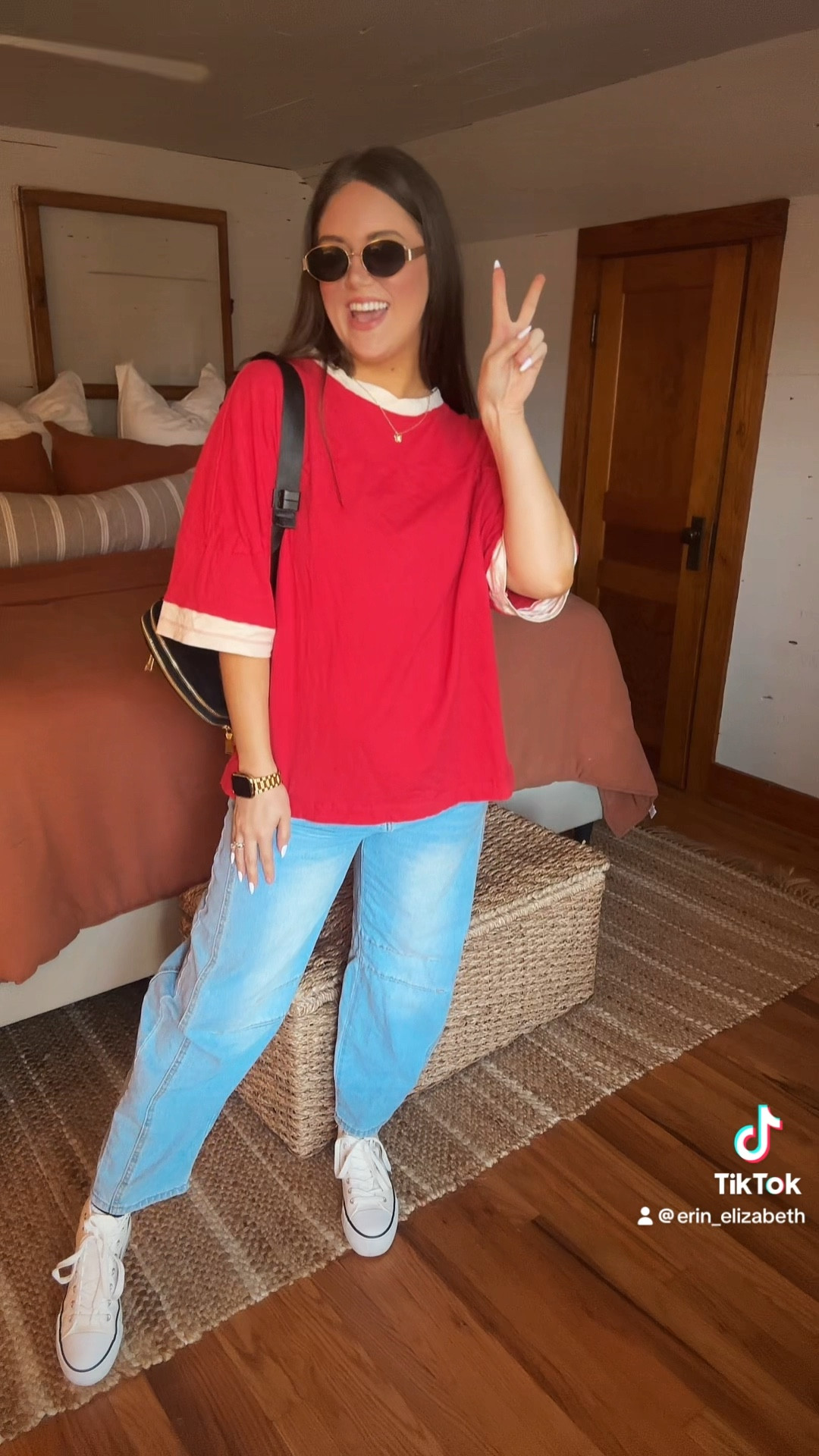 Amazon // Amazon finds // Amazon outfit // outfit inspo // ootd // free people // oversized tee // barrel jeans // high top sneakers // belt bag // sunglasses // everyday style // try on // video // tik tok

#LTKStyleTip #LTKVideo #LTKFindsUnder50