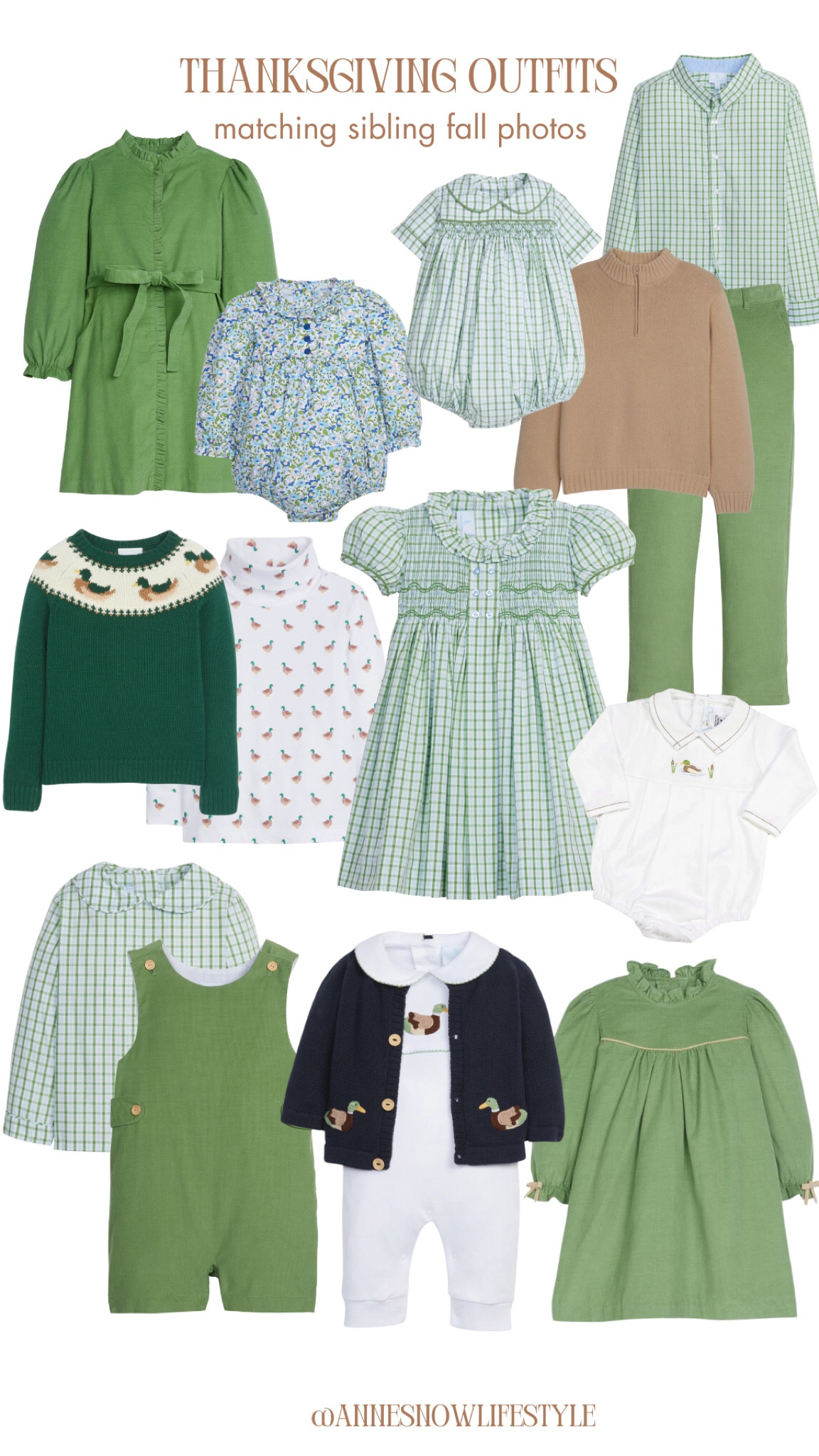 matching thanksgiving outfits for siblings • green family pictures • thanksgiving outfits for kids 

#LTKHoliday #LTKKids #LTKSeasonal