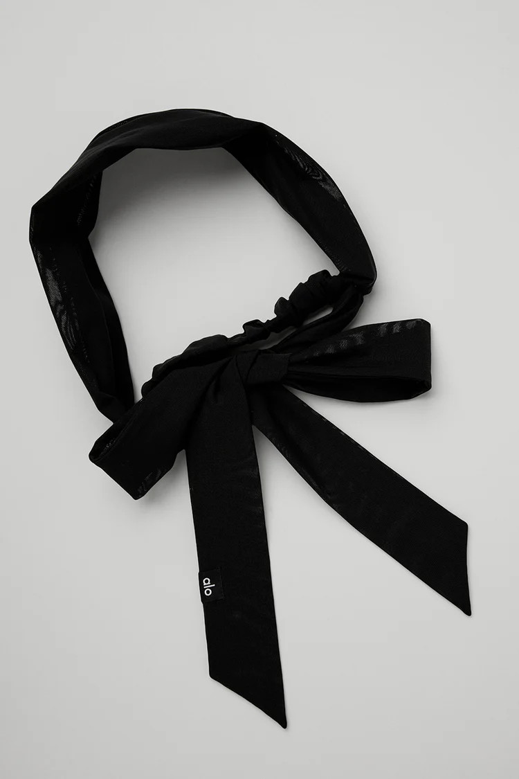 Fresh Mesh Tie Headband | Alo Yoga (US)
