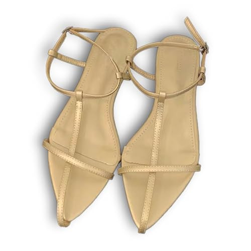 N.N.G Women Flat Sandals Dressy Srtappy Slingback Mules Cute Evening Vegan Leather Gladiator Desi... | Amazon (US)