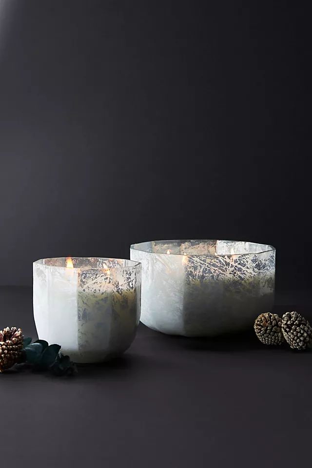 Blanche Glass Candle | Anthropologie (US)