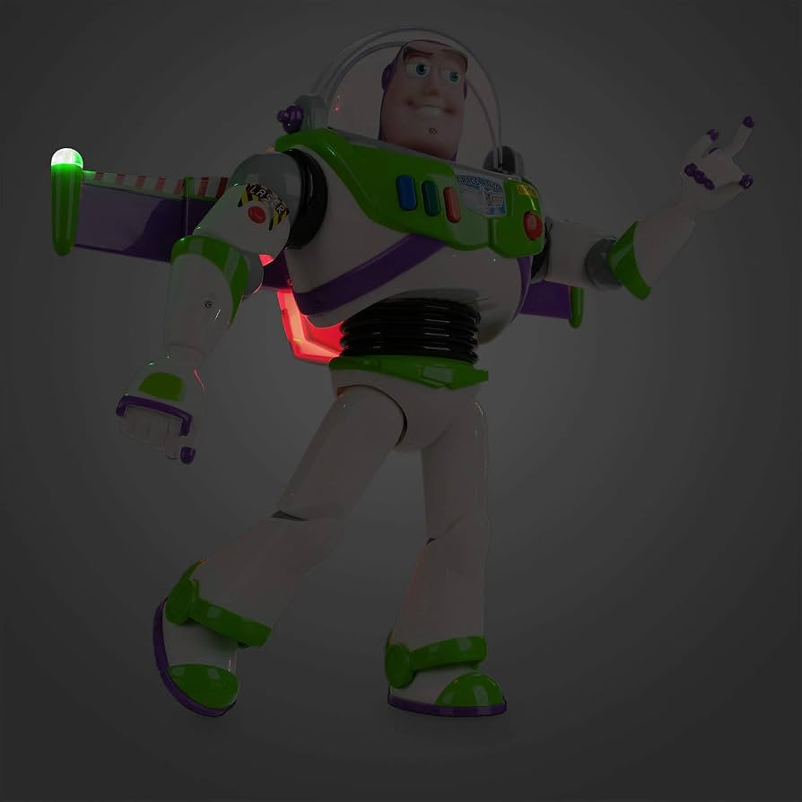 Disney Store Official Buzz Lightyear Interactive Talking Action Figure from Toy Story, Features 1... | Amazon (US)