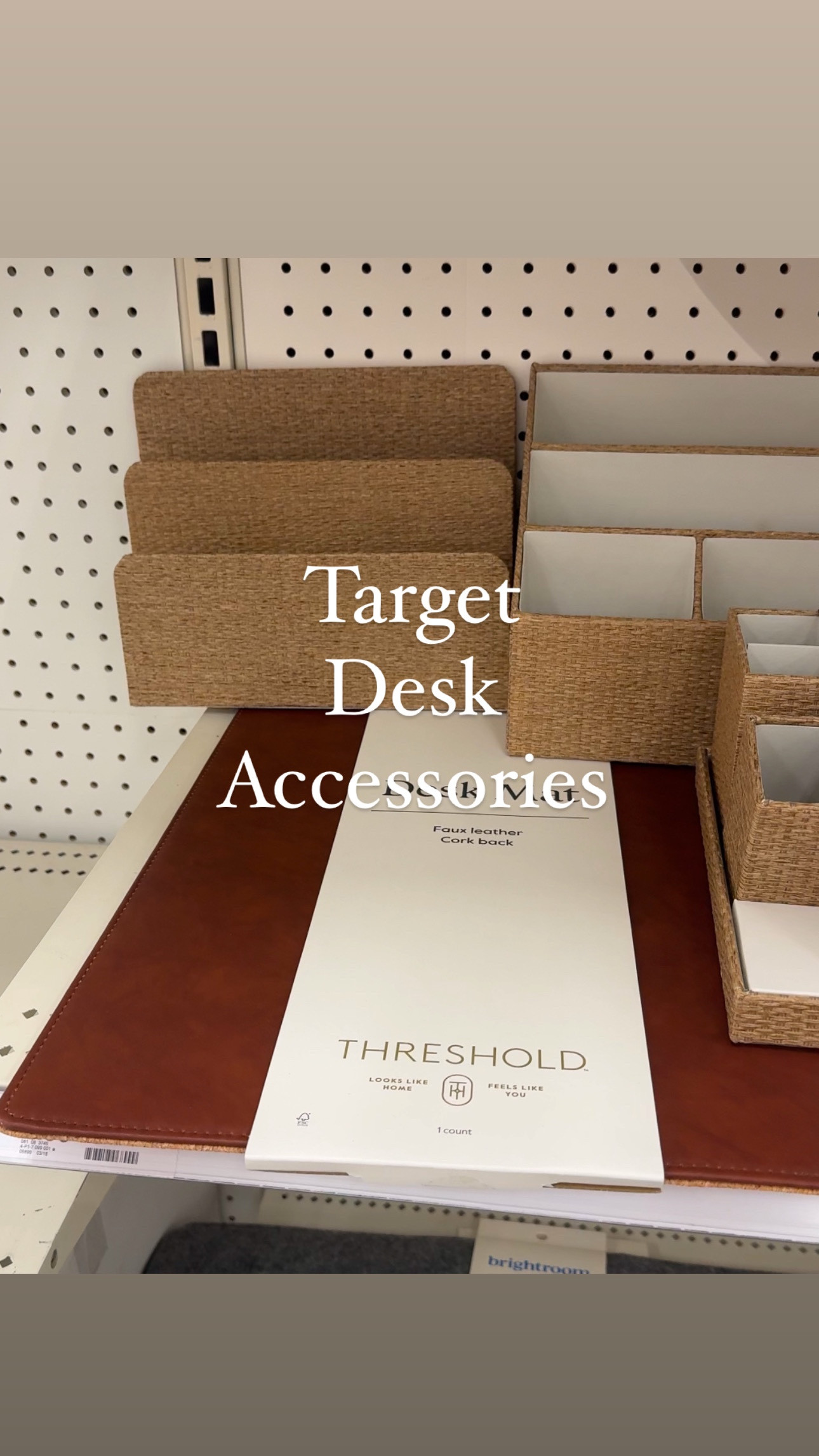 Loving this desk accessory collection at target! 

#LTKHome
