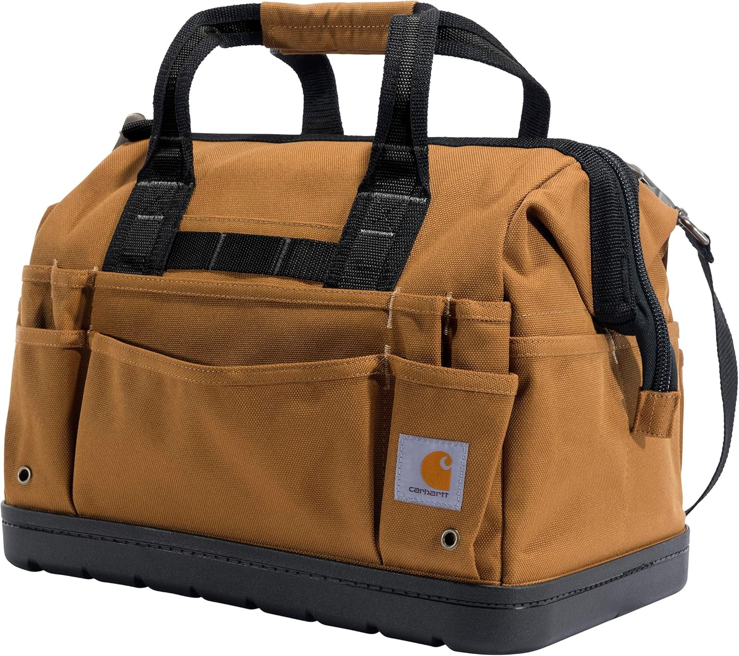 Carhartt Onsite Tool Bag, Durable Water-Resistant, Tool Storage Bag, Heavyweight w/Molded Base, 1... | Amazon (US)