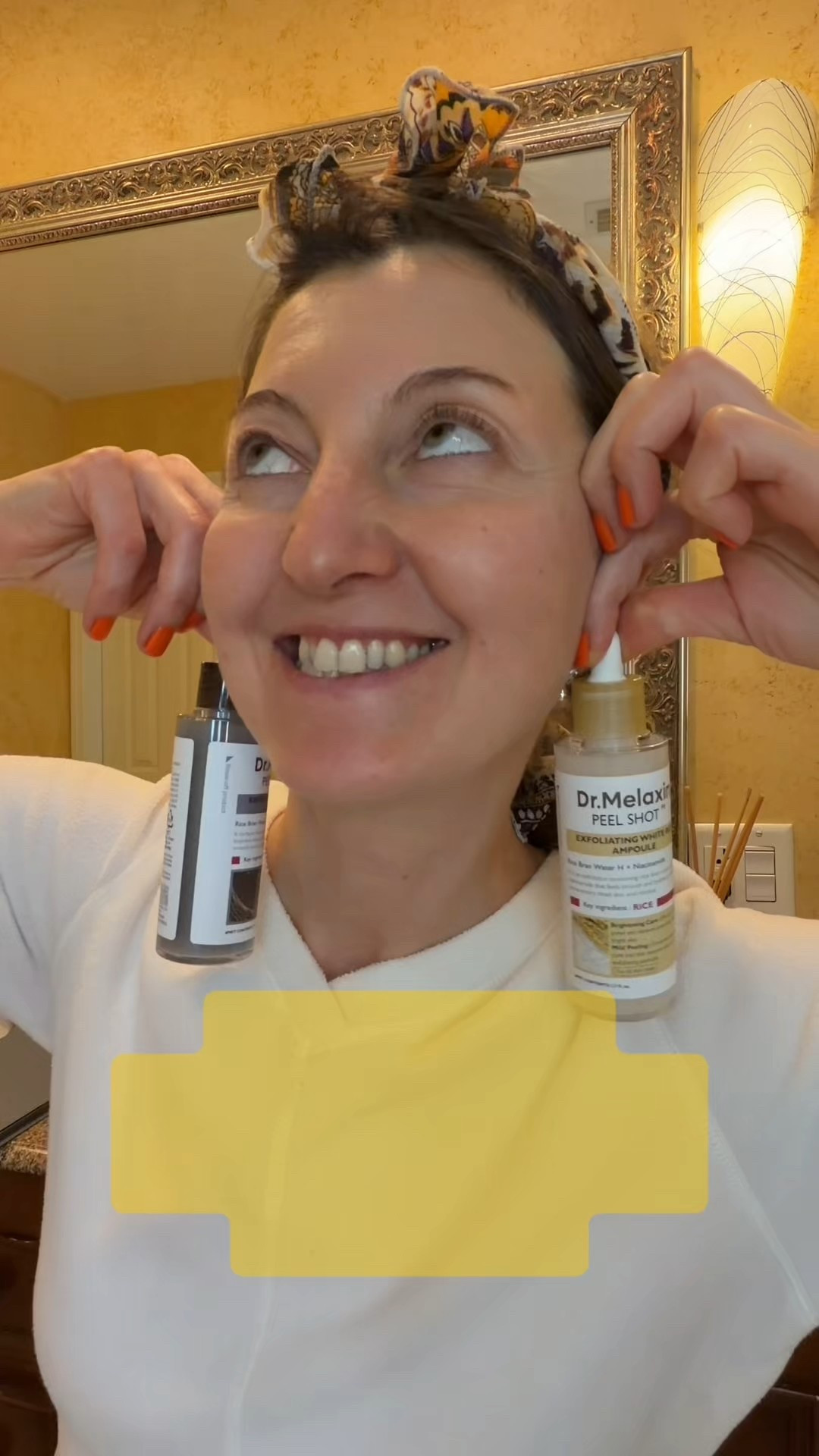 I’ve been trying the Dr. Melaxin Peel Shot Glow Duo, and my skin has never looked this smooth and radiant! ✨ It gently removes dead skin cells and blackheads, leaving my face soft and glowing. Obsessed with the niacinamide + rice extract combo — total game changer! 💫

#LTKselfcare #LTKBeauty #LTKOver40