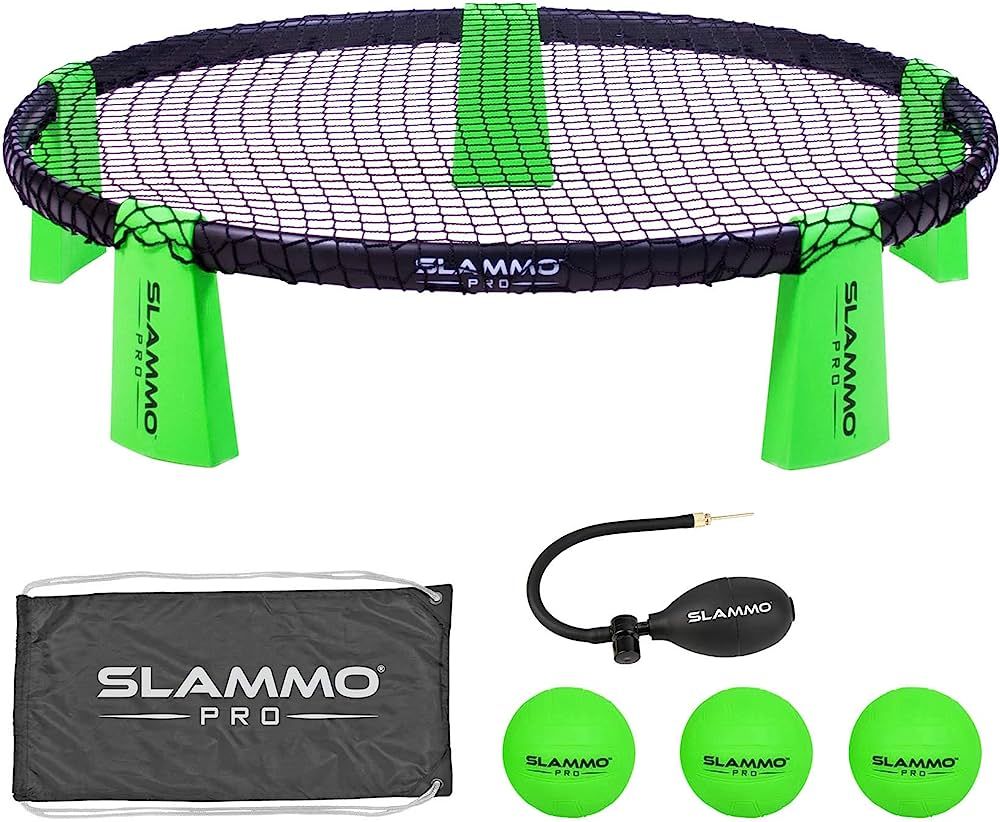 GoSports SLAMMO PRO Game Set - New and Improved PRO Set with 3 PRO Balls, Pump and Carrying Case | Amazon (US)