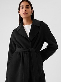 Belted Double-Faced Wool Coat | Gap (US)