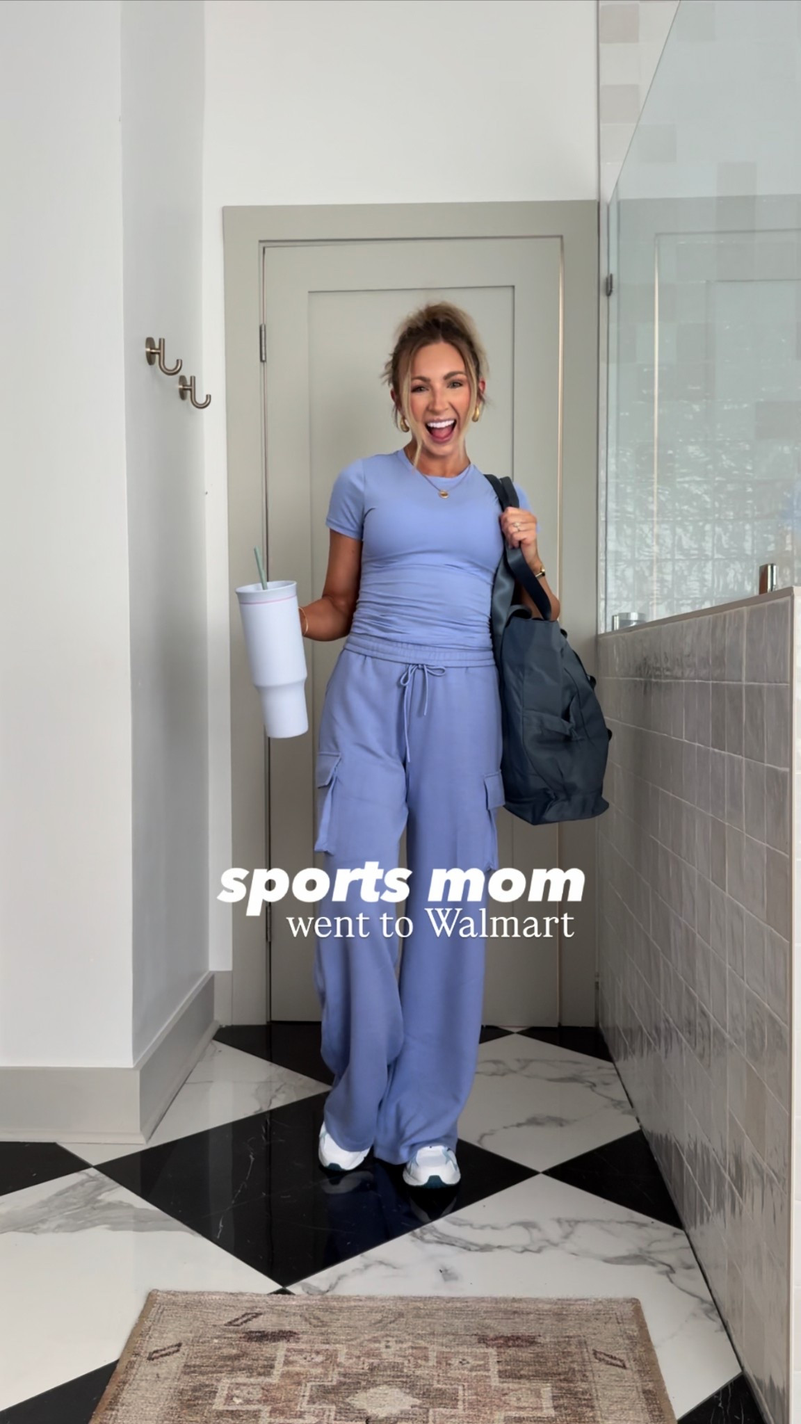 $9 top & $22 cargos from Walmart that feel exactly like spanx!!!! For bubba’s flag football game! #walmartfinds #sportsmom 

#LTKFindsUnder50 #LTKTravel #LTKActive