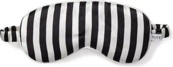 Petite Plume Bengal Stripe Silk Sleep Mask | Nordstrom | Nordstrom
