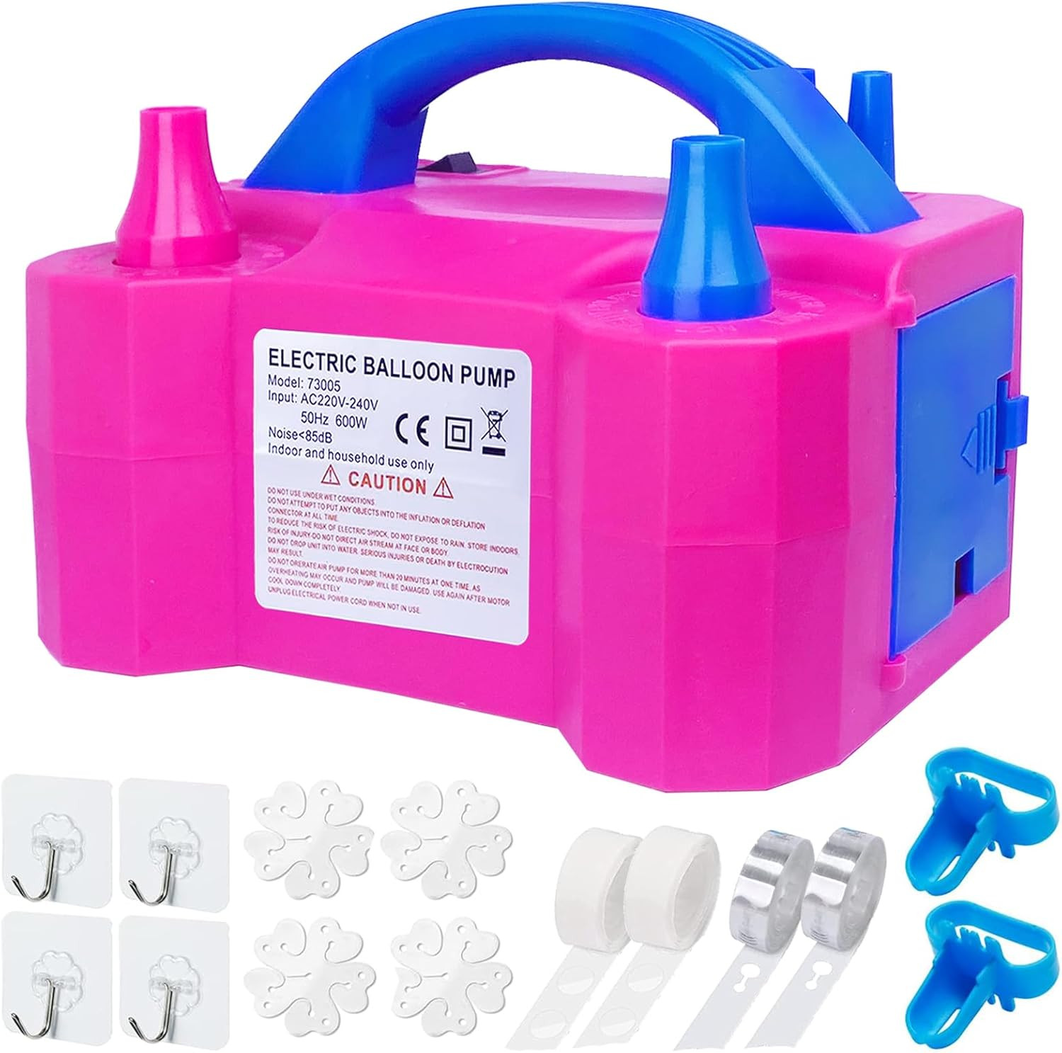 YEPVIE Electric Balloon Pump, Portable 2 Modes Balloon Blower Machine with 14 Balloon Arch Kits, ... | Amazon (US)