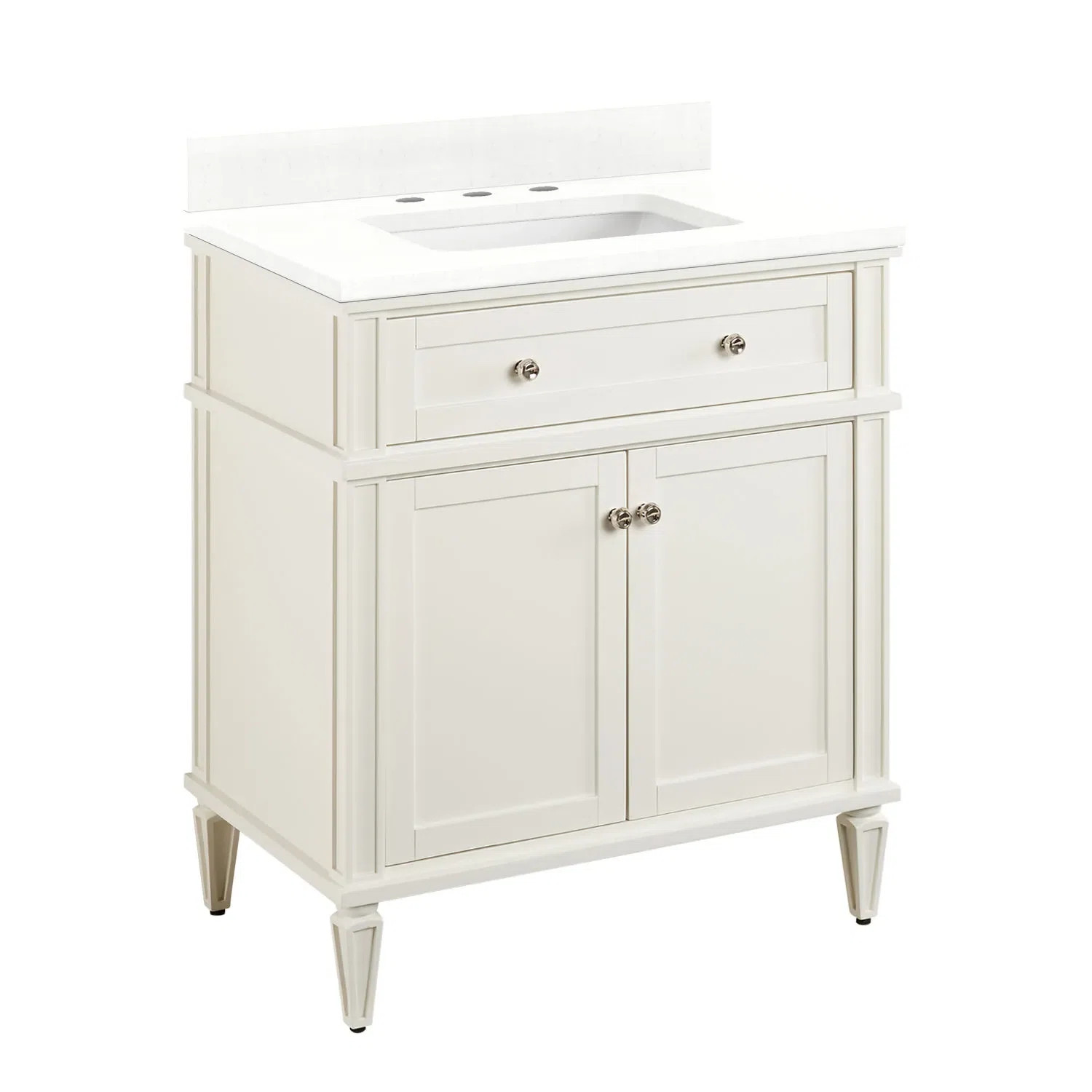 30" Elmdale Single Bathroom Vanity Set with Rectangular Undermount SinkBySignature Hardware4.3Rat... | Wayfair North America