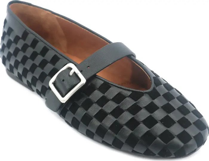 Gentle Souls Winifred Woven Mary Jane Flat (Women) | Nordstrom | Nordstrom