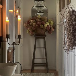 Hand Crafted Painter's Stool | Antique Farm House