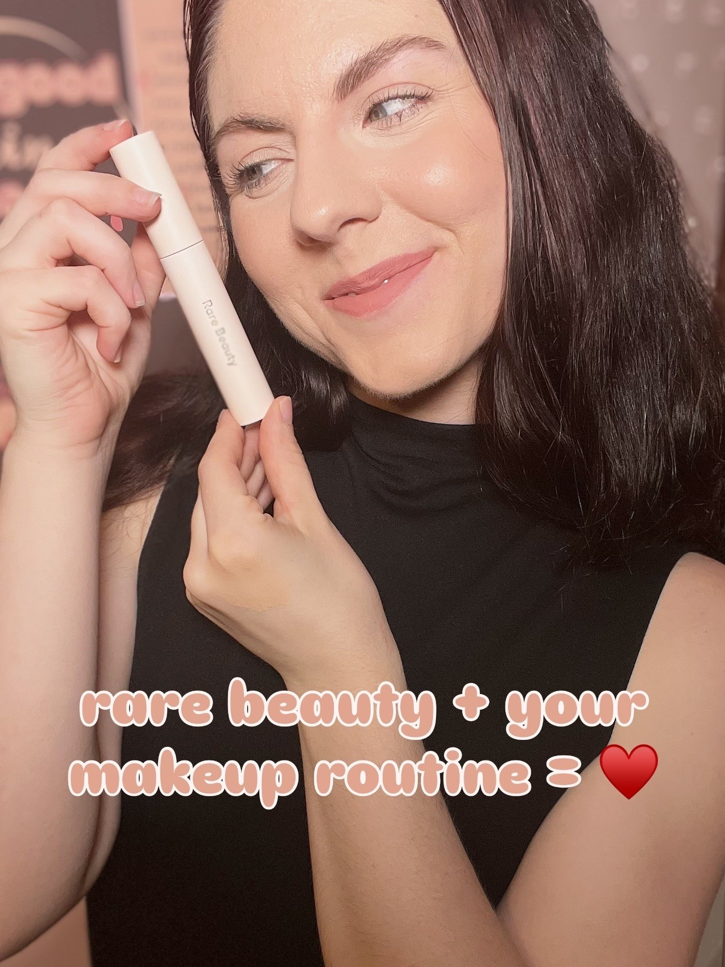 the kind of mascara that makes you skip the falsies 💖 i’m obsessed with the Rare Beauty Perfect Strokes Mascara — length, lift, and zero clumps 
✨ soft glam or no-makeup days, it’s my go-to every time ✨ #thebananniediaries #rarebeauty