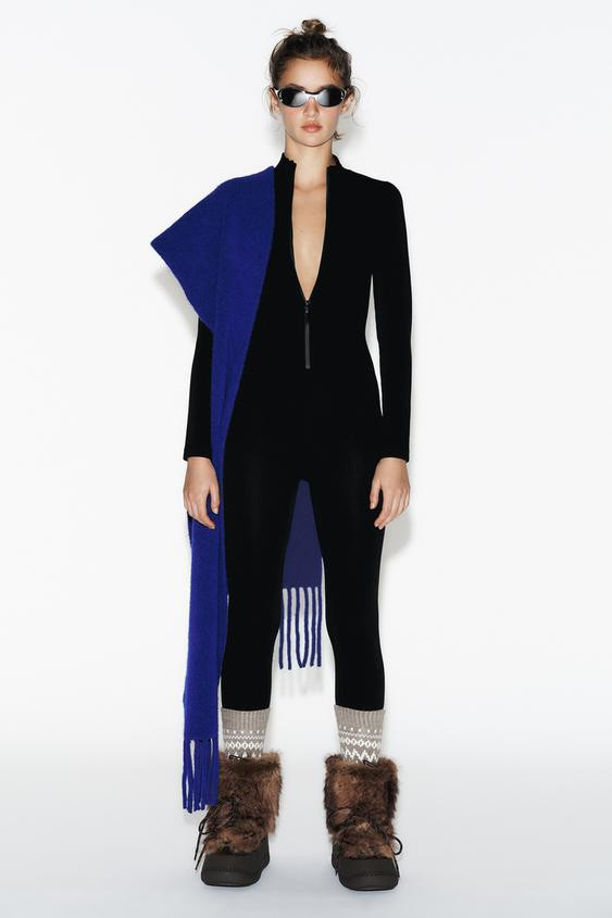 SEAMLESS MERINO WOOL JUMPSUIT SKI COLLECTION | Zara US