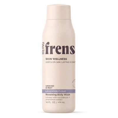 Being Frenshe Renewing and Hydrating Clean Body Wash with Niacinamide - Floral Lavender Cloud - 14 fl oz: Basic Cleansing, Whole Body, Dye-Free, Vegan | Target