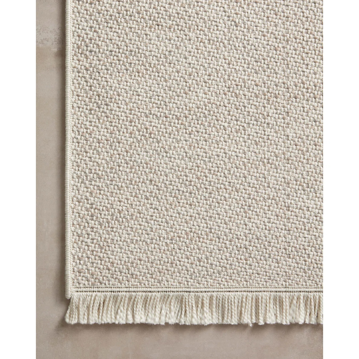 Amber Lewis x Loloi Malibu Ivory / Dove Indoor / Outdoor Area Rug | Wayfair North America