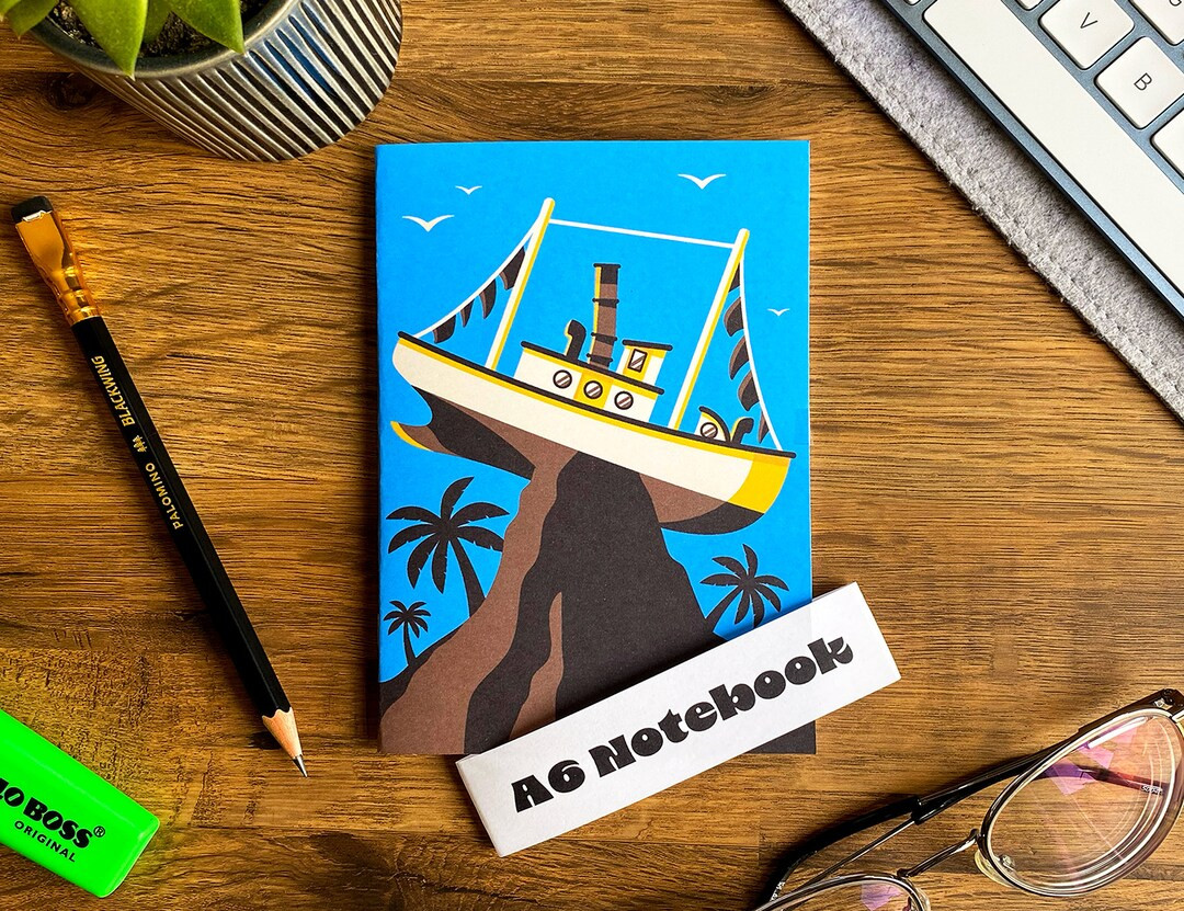 Typhoon Lagoon A6 Notebook Disney World Inspired Stationery Handmade Product - Etsy | Etsy (US)