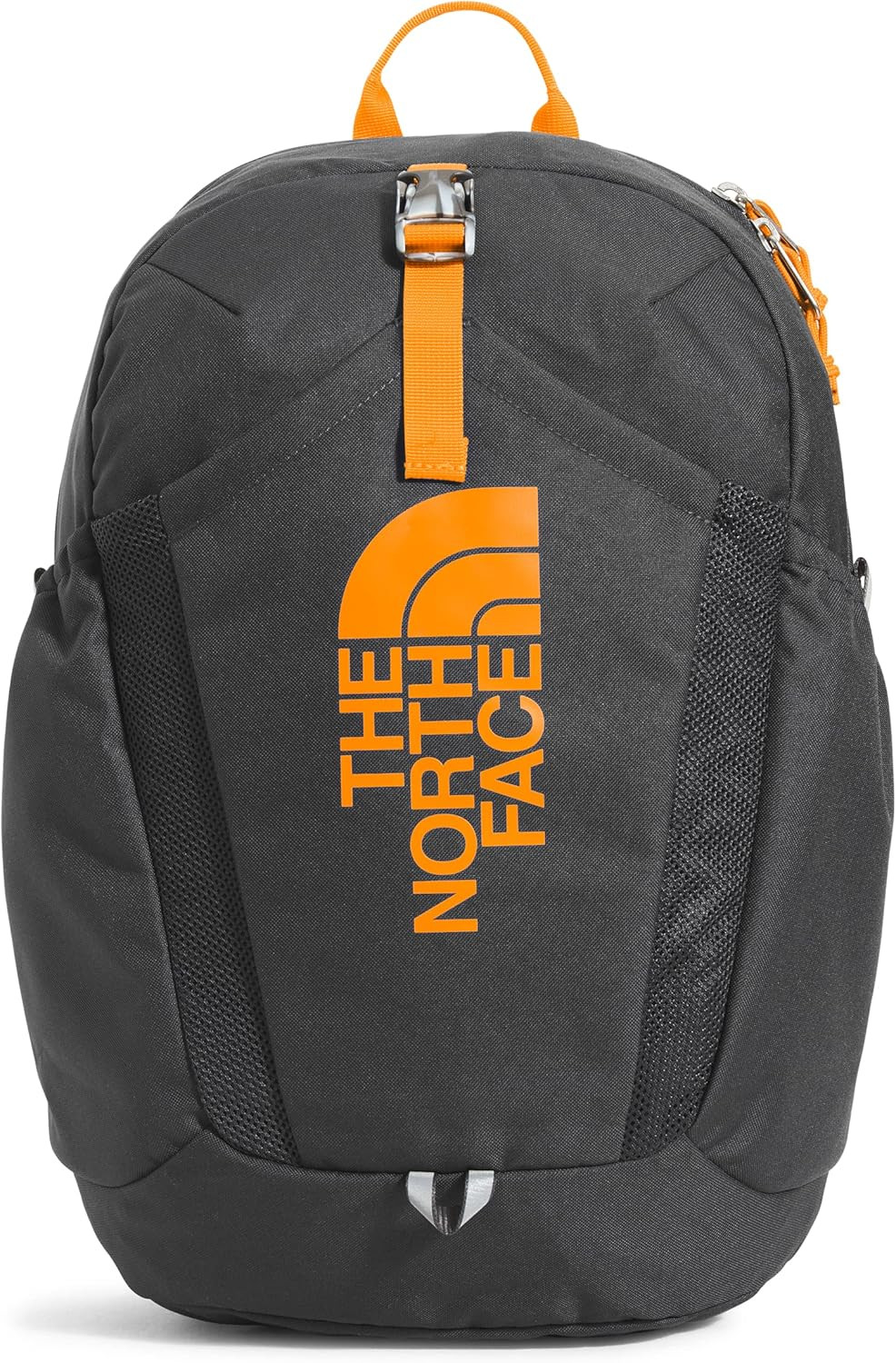THE NORTH FACE Youth Mini Recon Daypack, Asphalt Grey/Cone Orange, One Size | Amazon (US)