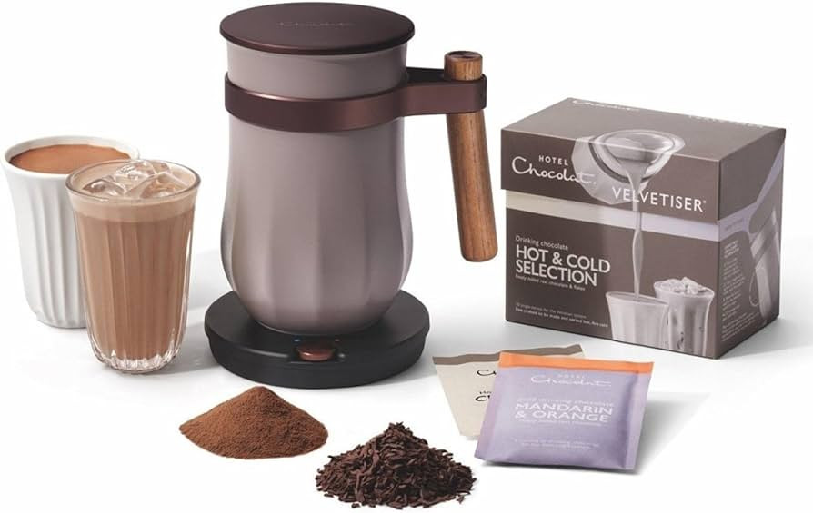 Hot & Cold Drinking Chocolate System - The ALL-NEW Velvetiser from Hotel Chocolat - Kit includes ... | Amazon (US)