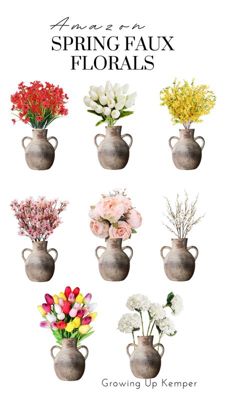 Beautiful, faux florals on Amazon and I am loving how realistic! 🌸

#LTKhome #LTKSeasonal